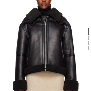 Stand Studio Lessie Faux Shearling jacket XL NWT